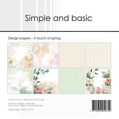 Simple and Basic Paper Pack - A Touch of Spring