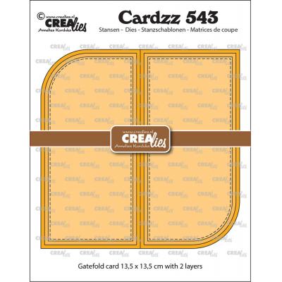 Crealies Dies - Gatefold Card with 2 Rounded Corners