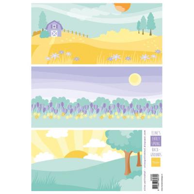 Marianne Design Ausschneidebogen - Eline's Early Spring Backgrounds