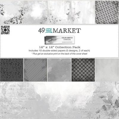 49 and Market Color Swatch: Charcoal - Collection Pack