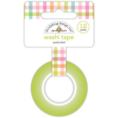 Doodlebug Bunny Hop - Pastel Plaid