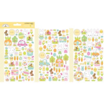 Doodlebug Bunny Hop - Mini Icons Sticker