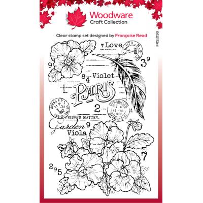 Woodware Stempel - Viola