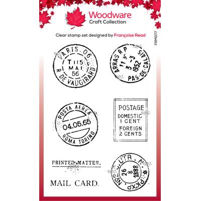 Woodware Stempel - Extra Postmarks