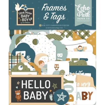Echo Park Special Delivery: Baby Boy - Frames & Tags