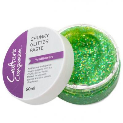 Crafter's Companion Chunky Glitter Paste - Wildflowers