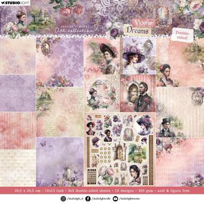 StudioLight Jenine's Mindful Art Victorian Dreams - Scrapbooking Paper Pad