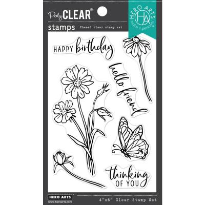 Hero Arts Stempel - Wild Flowers