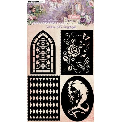 StudioLight Jenine's Mindful Art Victorian Dreams - ATC Backgrounds