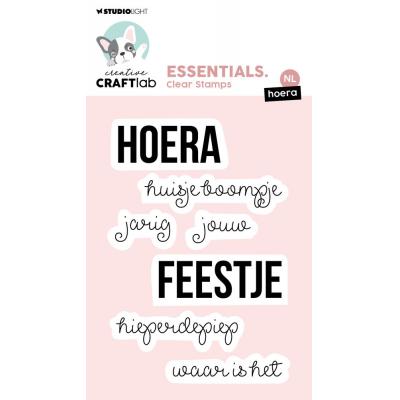 StudioLight Creative Craftlab Stempel - Hoera (NL)