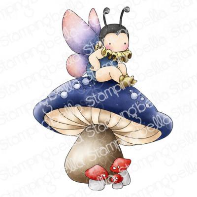 Stamping Bella Stempel - Tiny Townie Wonderland Caterpillar has his Wings