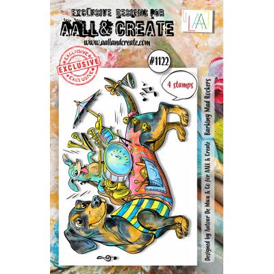 Aall and Create Stempel - Barking Mad Rockers
