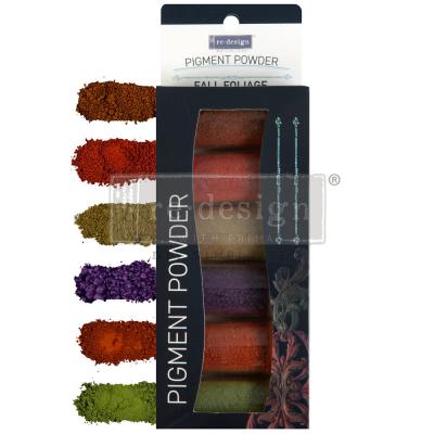 Re-Design with Prima Pigment Powder Set - Fall Foliage