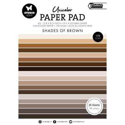 StudioLight Paper Pad - Shades Of Brown