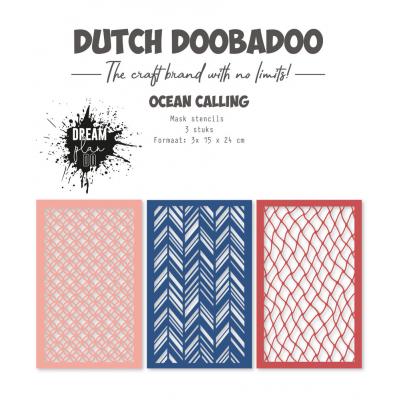 Dutch Doobadoo Dream Plan Do Ocean Calling - Stencils
