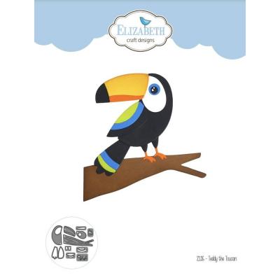 Elizabeth Craft Designs Jungle Party Dies - Teddy The Toucan