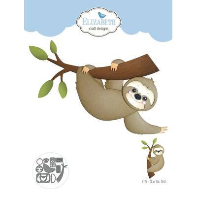 Elizabeth Craft Designs Jungle Party Dies - Slow The Sloth