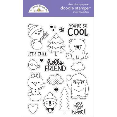 Doodlebug Snow Much Fun - Stempel