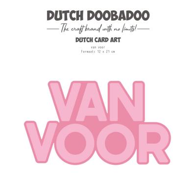 Dutch Doobadoo Dutch Card Art - Van Voor