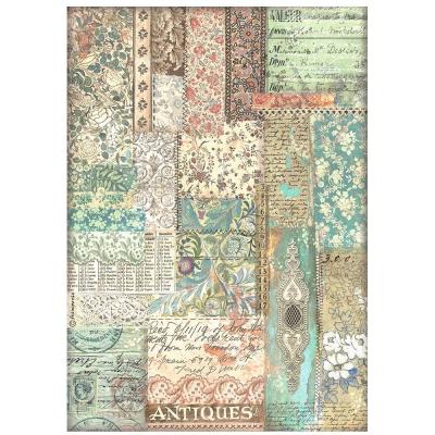 Stamperia Brocante Antiques - Fabric Patchwork