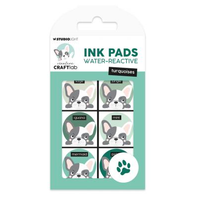 StudioLight Water-Reactive Ink Pads - Turquoises