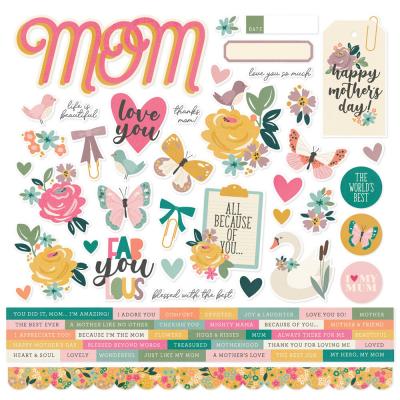 Simple Stories Mother's Day - Cardstock Stickers