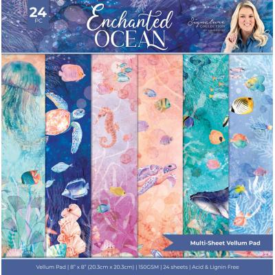 Crafter's Companion Enchanted Ocean - Vellum Pad