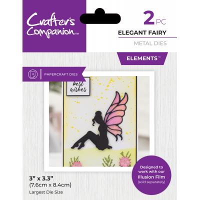 Crafter's Companion Fantasy Film Metal Dies - Elegant Fairy