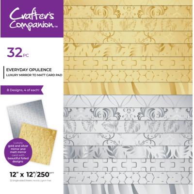Crafter's Companion Luxury Mirror Card Pad - Everyday Opulence