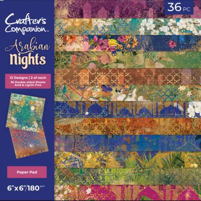 Crafter's Companion Arabian Nights - Paper Pad
