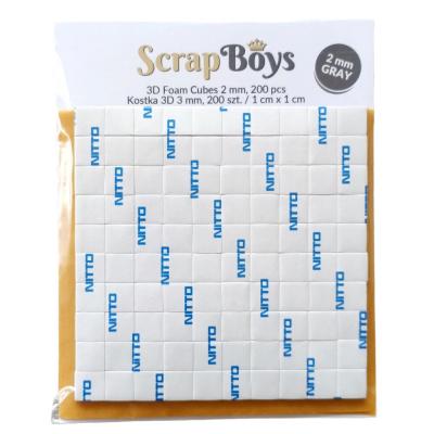 ScrapBoys 3D Foam 2mm Cubes