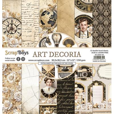 ScrapBoys Art Decoria - Paper Pad