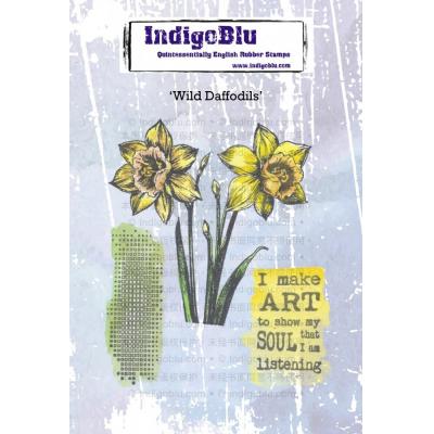 Indigo Blu Stempel - Wild Daffodils