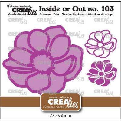 Crealies Cutting Dies - Anemone groß