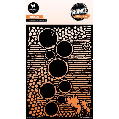 StudioLight Grunge Stencil - Cardboard & Circles