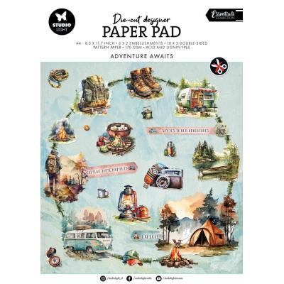 StudioLight Die-Cut Paper Pad - Adventure Awaits