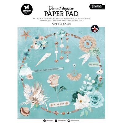 StudioLight Die-Cut Paper Pad - Ocean Boho