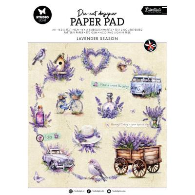 StudioLight Die-Cut Paper Pad - Lavender Season
