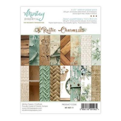 Mintay Papers Add-On Paper Pad - Rustic Charms