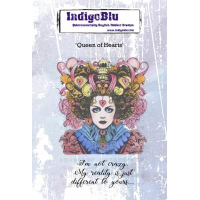 IndigoBlu Stempel - Queen of Hearts