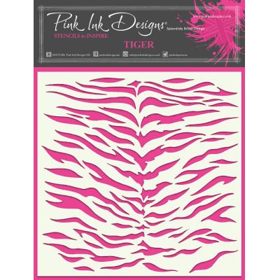 Pink Ink Designs Stencil - Tiger