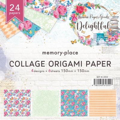 Memory Place Delightful - Collage Origami Paper