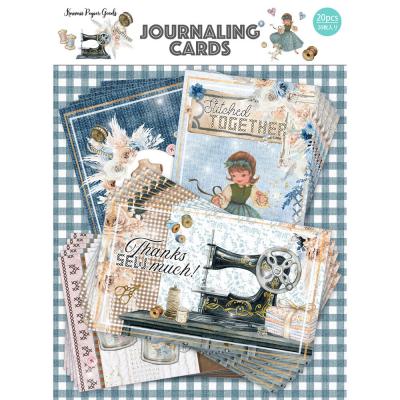 Memory Place Stitched Together - Journaling Cards