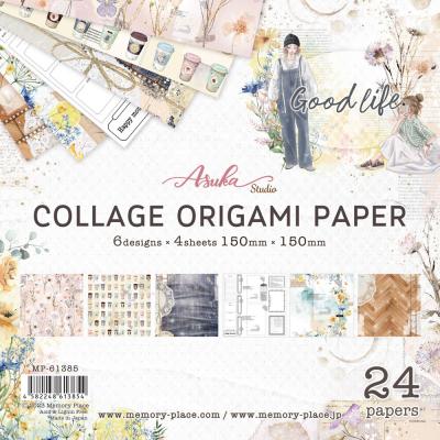 Asuka Studios Memory Place Good Life - Collage Origami Paper