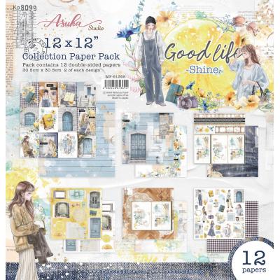 Asuka Studios Memory Place Good Life - Shine Paper Pack