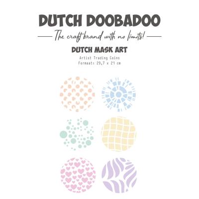 Dutch Doobadoo Stencil - Artist Trading Coins