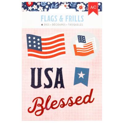American Crafts Flags & Frills - Cutting Dies