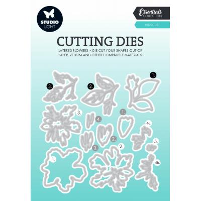 StudioLight Essentials Cutting Dies - Hibiscus