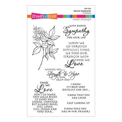 Stampendous Stempel - Sincere Sentiments