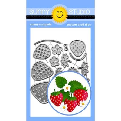 Sunny Studios Cutting Dies - Strawberry Patch